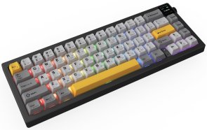 Клавіатура Ajazz AK650 Flying Fish Switch RGB With Screen Wireless Black (AK650-FF-BGY)