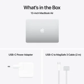 Фото: Ноутбук Apple MacBook Air 13.6 M4 10GPU Silver (MC654) № 11 | KTC