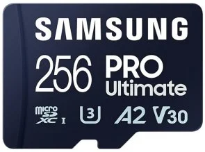 Фото: FLASH пам'ять Samsung Pro Ultimate A2 V30 U3 Micro SDXC 256GB with adapter (MB-MY256SA/WW) № 2 | KTC