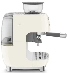Фото: Ріжкова кавоварка Smeg Espresso coffee machine with grinder Creamy (EGF03CREU) № 9 | KTC