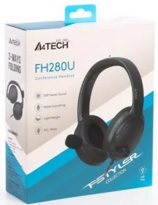 Фото: Гарнітура A4tech FH280U Black № 12 | KTC
