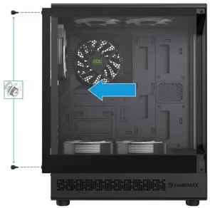Фото: Корпус Gamemax Vista COC AB Black with window № 8 | KTC