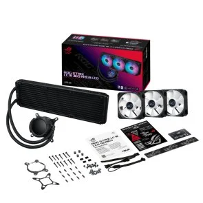 Фото: Система рідинного охолодження ASUS ROG Strix LC III 360 ARGB LCD (90RC00W1-M0UAY0) № 7 | KTC