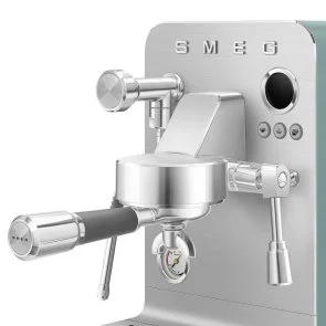 Фото: Ріжкова кавоварка Smeg Espresso coffee machine Emerald Green (EMC02EGMEU) № 12 | KTC