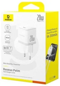Фото: Зарядний пристрій Baseus Palm 20W White (P10111602213-00) № 5 | KTC