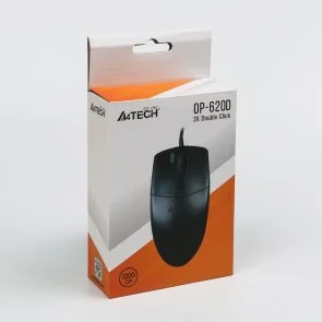 Фото: Миша A4tech OP-620D USB Black (OP-620D_USB-black) № 4 | KTC