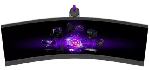 Фото: Монітор Lorgar 34MP1 Black/Milky Grey (LRG-34MP1W180C-GY) - 34" VA / 3440x1440 / 180 Гц / AMD FreeSync Compatible, Nvidia G-Sync Compatible / Pivot / HAS № 6 | KTC