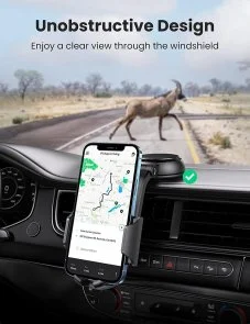 Фото: Кріплення для мобільного телефону UGREEN LP405 Waterfall-Shaped Suction Cup Phone Mount (LP405/20473) № 3 | KTC