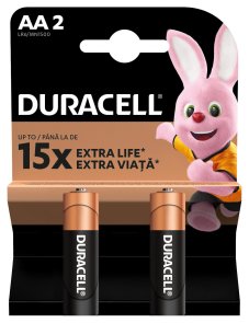  Батарейка Duracell LR06 AA MN1500 BL/2 (81267329)