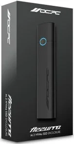 Фото: Кишеня зовнішня OCPC Azzurro AZZ-100 M.2 SSD Enclosure Black (OCAZZM2ECSS) № 6 | KTC