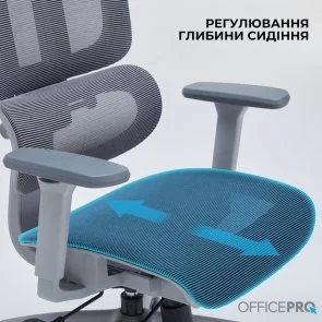 Фото: Крісло OfficePro OC680 Grey (OC680G) № 12 | KTC