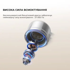 Фото: Ручний бездротовий пилосос Dreame R20 Aqua (VTV21A) № 3 | KTC