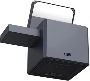 Фото: Бездротова зарядна станція Anker MagGo Wireless Charging Station Cube 3in1 15W Black (Y1811G11) № 4 | KTC