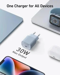 Фото: Зарядний пристрій Anker PowerPort 511 Nano IV 30W White (A2337G21) № 6 | KTC