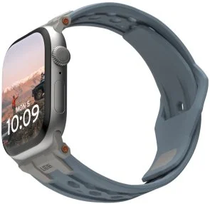 Фото: Ремінець UAG for Apple Watch Ultra 2/Ultra 49/45/44/42mm - Monarch Cloud Blue/Titanium (194158114136) № 3 | KTC