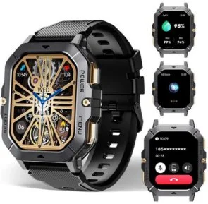Фото: Смарт годинник Oukitel BT101 Black (6931940739825) № 4 | KTC