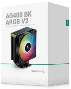 Фото: Кулер для процесора Deepcool AG400 BK ARGB V2 № 6 | KTC