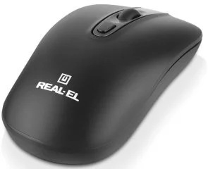 Фото: Миша Real-EL RM-350W Wireless Black (EL123200043) № 5 | KTC