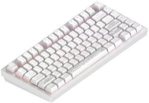 Клавіатура Dark Project ALU81 Terra Nostra PBT Mech. g3ms Moonstone USB White (DPKB_NOSTRA_81_ANSI_WHITE_UA)