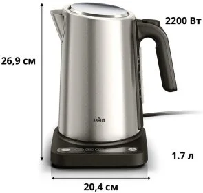 Фото: Електрочайник Braun WK 5205 BK № 2 | KTC