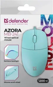 Фото: Миша Defender Azora MB-241 Blue (52243) № 4 | KTC
