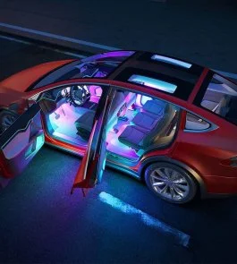 Фото: Набір адаптивного підсвічування Govee H7090 Interior Car Lights RGBIC Bluetooth (H70900D2) № 3 | KTC