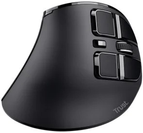 Фото: Миша Trust Voxx Rechargeable Ergonomic Wireless Black (23731) № 2 | KTC