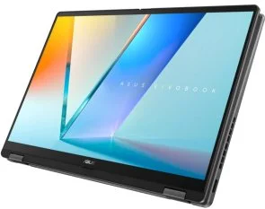 Фото: Ноутбук ASUS Vivobook 16 Flip TP3607AA-SI044X Matte Gray - 16" OLED 60 Гц / Intel Core Ultra 9 / 386H / DDR5 32 ГБ / PCI-E SSD 1 ТБ / Intel Graphics № 3 | KTC