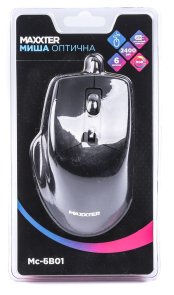 Миша Maxxter Mc-6B01 Black