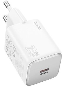 Зарядний пристрій Hoco N40 Mighty 20W White (6942007616973)