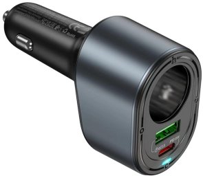 Автомобільний зарядний пристрій Hoco Z56 Friend 35W Black (6942007633031)
