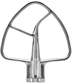 Набір насадок для планетарного міксера KitchenAid 5KSM5TH3PSS (лопатка для важких інгредієнтів, віничик та гак для тіста)