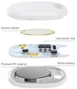 Фото: Пошукова мітка Baseus T2 Pro Smart Device Tracker White (FMTP000002) № 3 | KTC