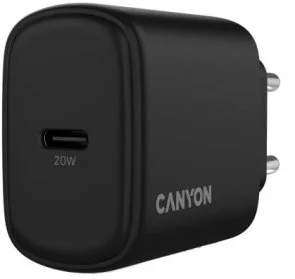 Фото: Зарядний пристрій Canyon OnCharge 200 PD 20W Black (CNE-CHA200-11) № 4 | KTC