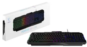 Фото: Клавіатура MSI Forge GK100 Black (S11-04UA221-HH9) № 5 | KTC