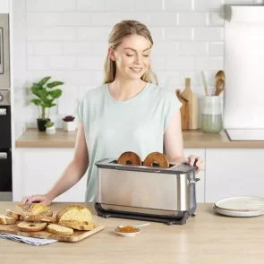 Фото: Тостер Ninja Foodi 3in1 Stainless Steel (ST202EU) № 5 | KTC