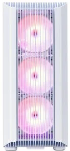 Фото: Корпус 1stPlayer H6-WH-4F7-W White wit window № 2 | KTC