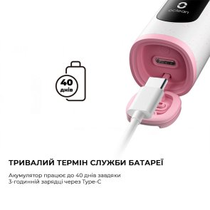 Електрична зубна щітка Oclean X Lite Grey (6970810555981)