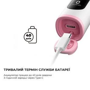 Фото: Електрична зубна щітка Oclean X Lite Grey (6970810555981) № 9 | KTC