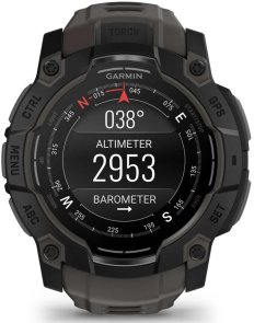Смарт годинник Garmin Instinct 3 - 50 mm AMOLED Black with Charcoal Band (010-03020-00)