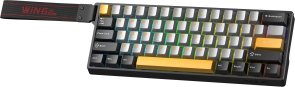 Клавіатура Aula WIN60 HE Max Magnetic Switch ENG/UKR Black/Grey/Yellow (6978080504036)