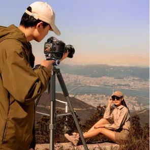 Фото: Штатив RTAKO VT-990S Hexagonal Photography Tripod Carbon 1.9m Black (6942063201724) № 7 | KTC