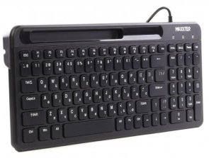 Клавіатура Maxxter KB-01B-UA USB Black
