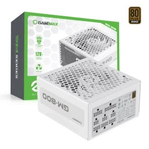 Фото: Блок живлення Gamemax 800W GM-800 Modular WH № 8 | KTC
