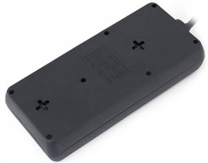 Мережевий фільтр Real-EL RS-8 Protect 8/3m Black (EL122300022)