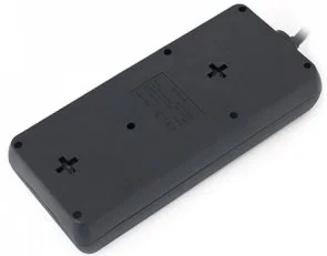 Фото: Мережевий фільтр Real-EL RS-8 Protect 8/3m Black (EL122300022) № 6 | KTC