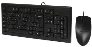 Комплект клавіатура+миша A4tech KRS-8520D Black