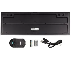 Фото: Комплект клавіатура+мишка A4tech 3000N Black № 5 | KTC