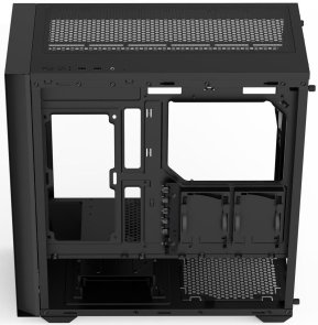 Корпус AeroCool D502A-G-BK-v1 Black with window (ACCM-DS02043.11)