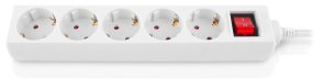 Мережевий фільтр Real-EL RS-Protect M 5/1.8m White (EL122300025)